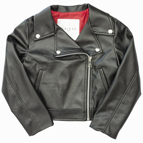 Giubbotto Gaelle in simil pelle